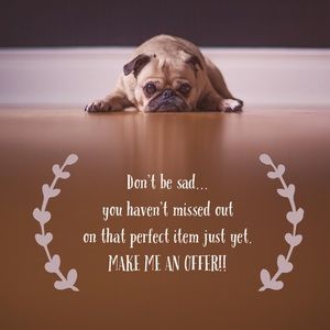 Reasonable Offers Accepted